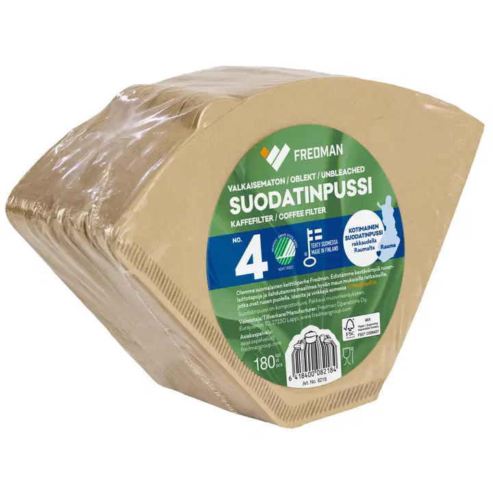 Fredman Kohvifilter N:4 /180