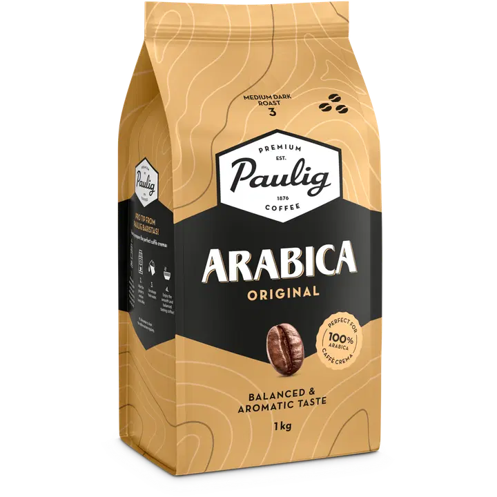 Paulig kohvioad Arabica keskmine röst 1 kg