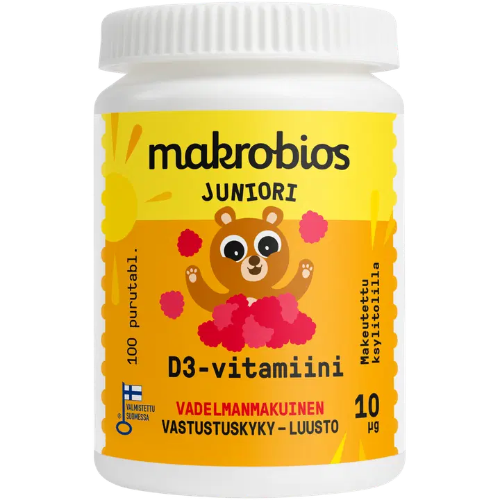 Makrobios Junior D-vitamin 100tk