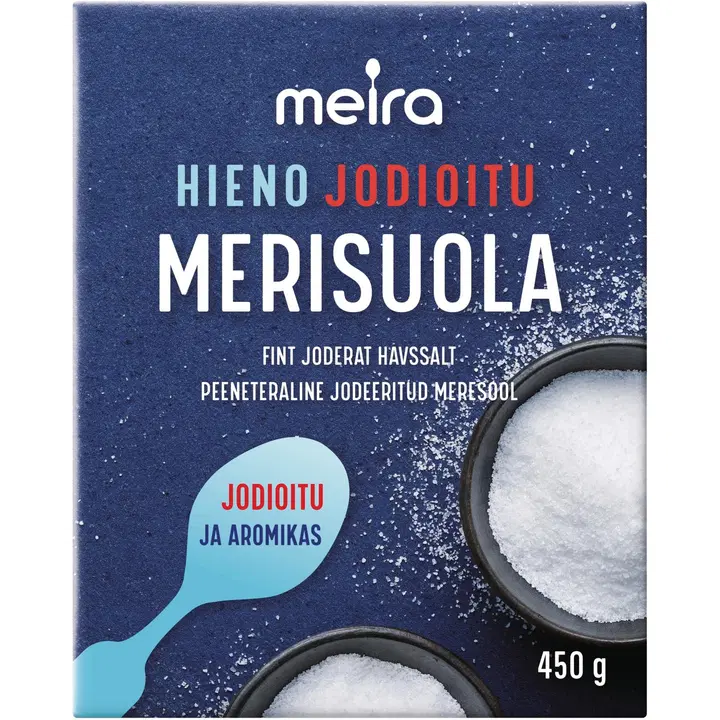 Meira peeneteraline jodeeritud meresool 450g