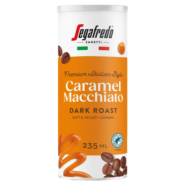 Segafredo Caramel Macchiato kohvijook piimaga 235 ml