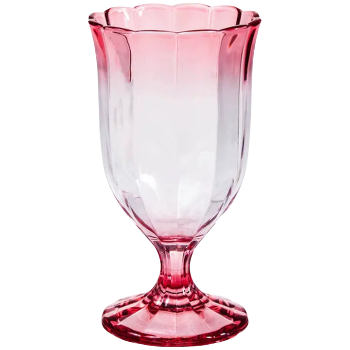Veiniklaas 16,5 cm roosa