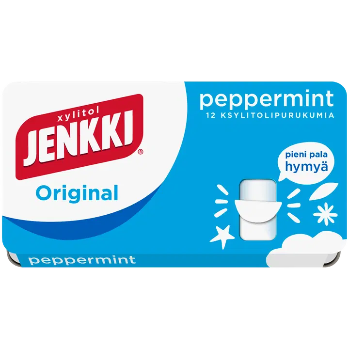 JENKKI ORIGINAL Piparmünt närimiskumm 18G