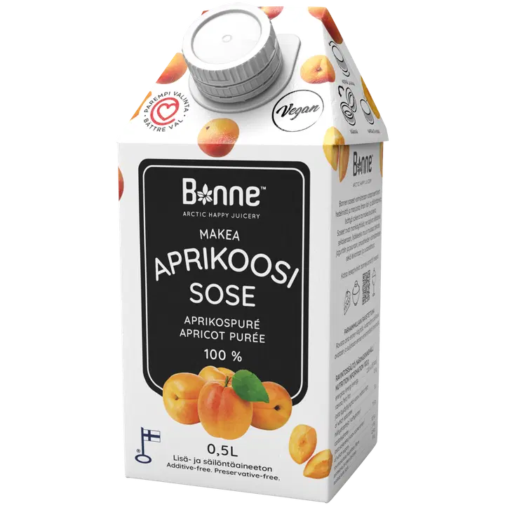 Bonne premium aprikoosipüree 100% 500ml