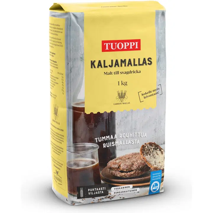 Tuoppi purustatud rukkilinnased linnasejoogi valmistamiseks 1 kg
