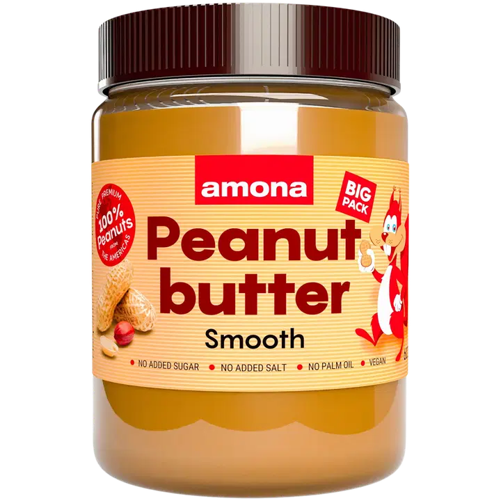 Amona maapähklivõie smooth 600g