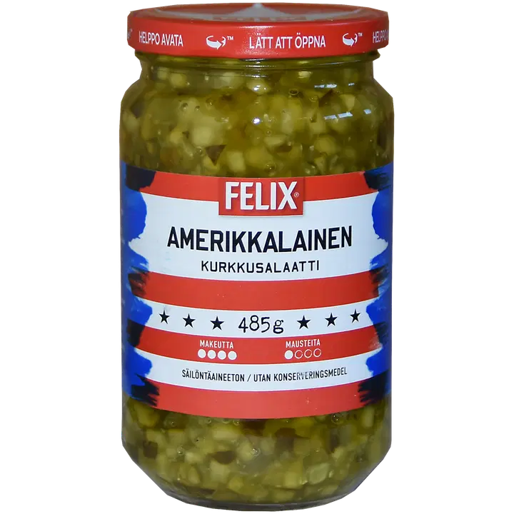 Felix Amerikkalainen gurksallad 485g