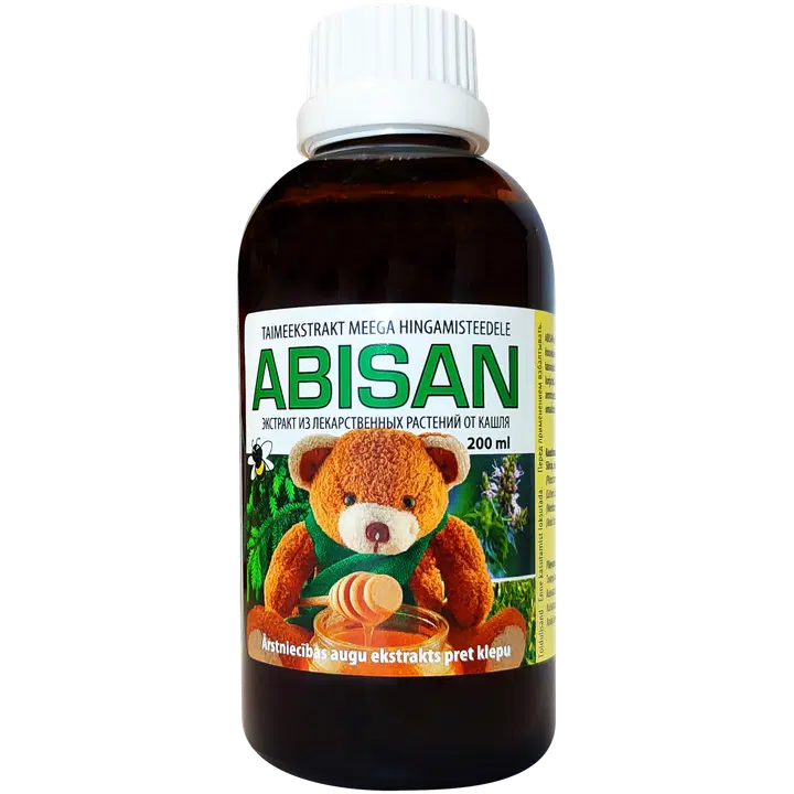 Abisan Köhasiirup meega 200ml