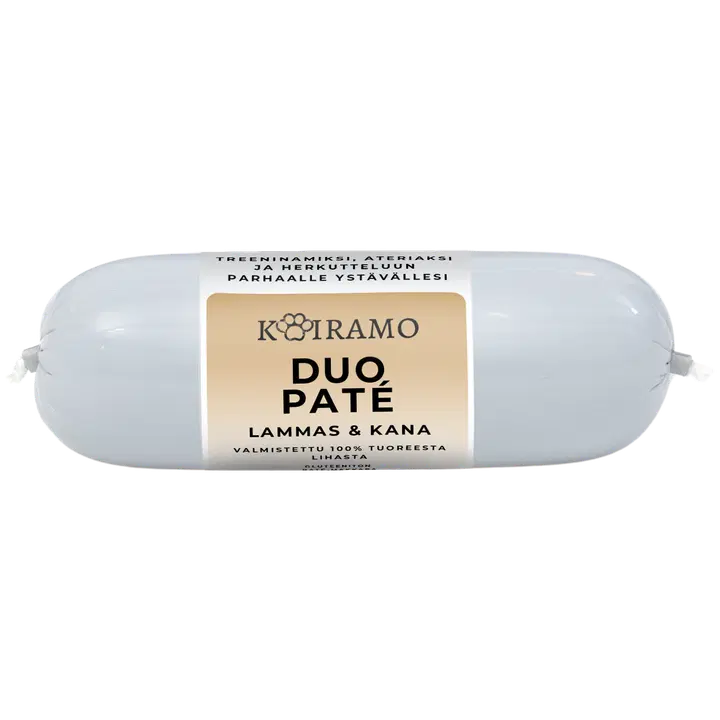 Koiramo Duo lamba-kanalina pasteet 400g