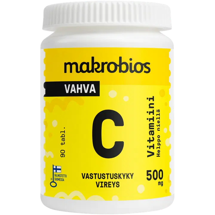 Makrobios C-vitamiin 500 mg 90 tab 55g