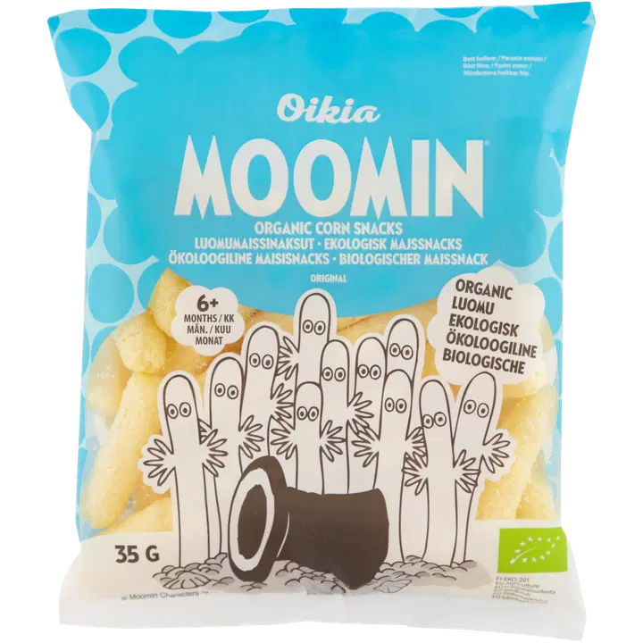 Real Snacks Moomin maisipulgad 35 g