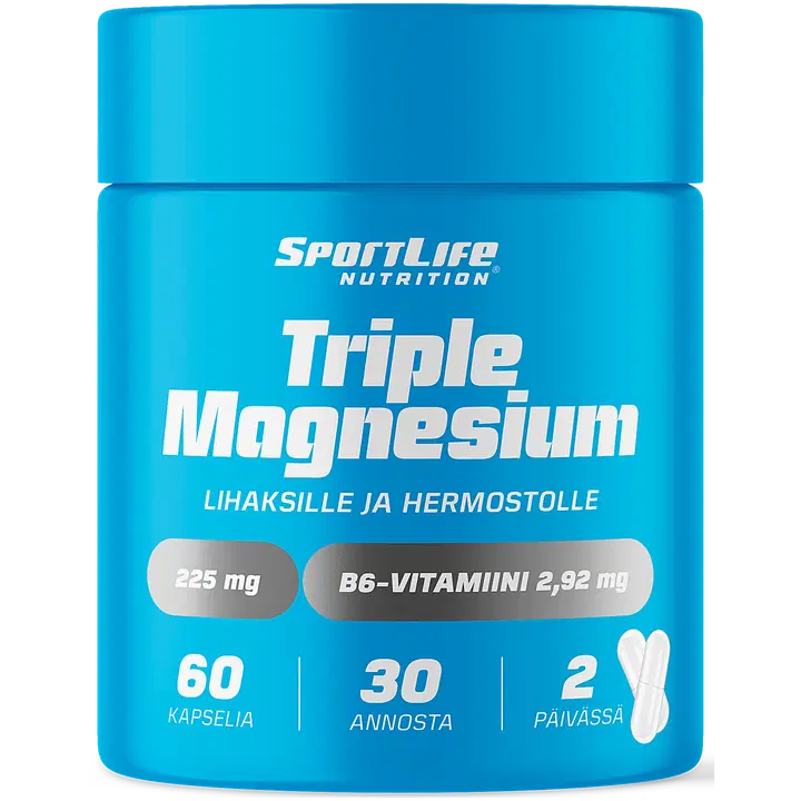 SportLife Magnesium Tripla 60caps