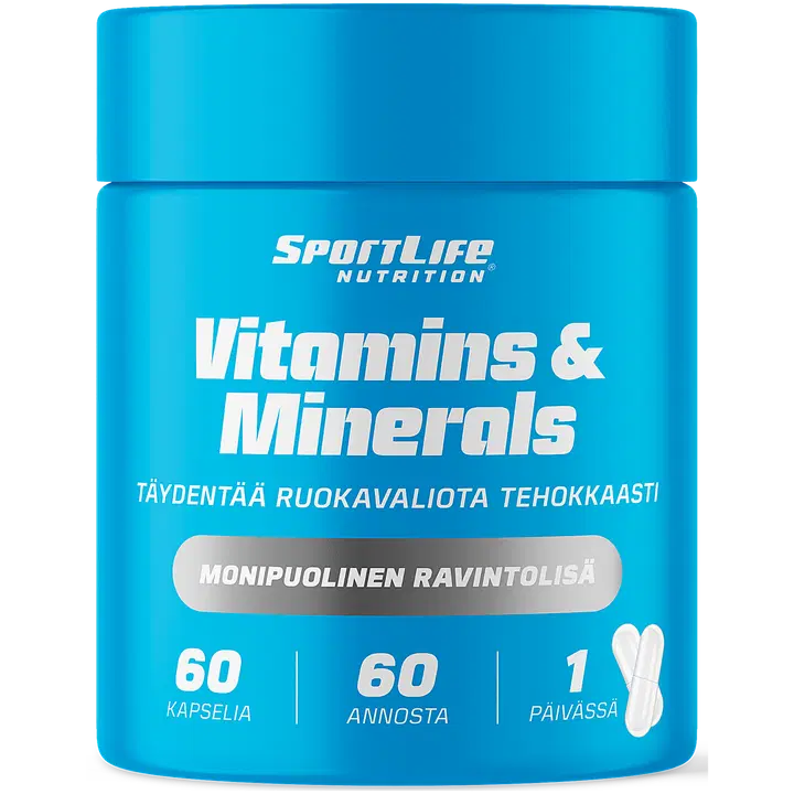 SportLife Vitamins&minerals 60caps