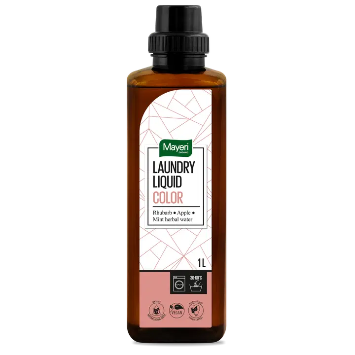 Pesugeel Mayeri Color Rhubarb ja Apple + Mint herbal water 1L
