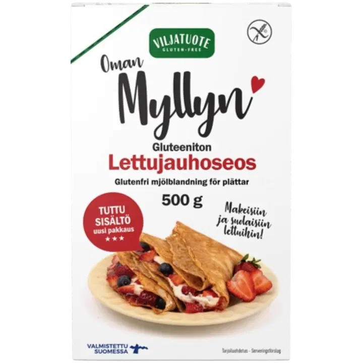 Viljatuote pannkoogijahusegu 500 g, gluteenivaba