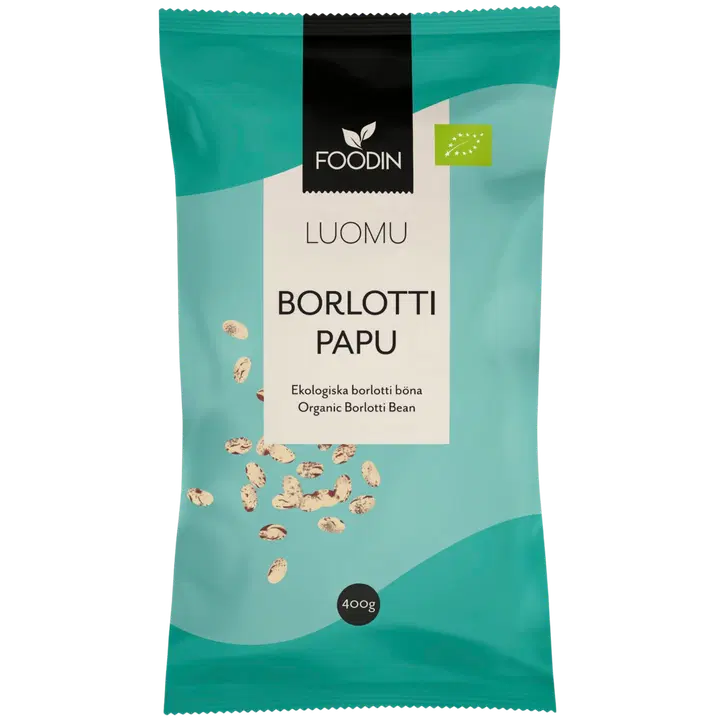 Foodin ökoloogilised Borlotti oad 400 g