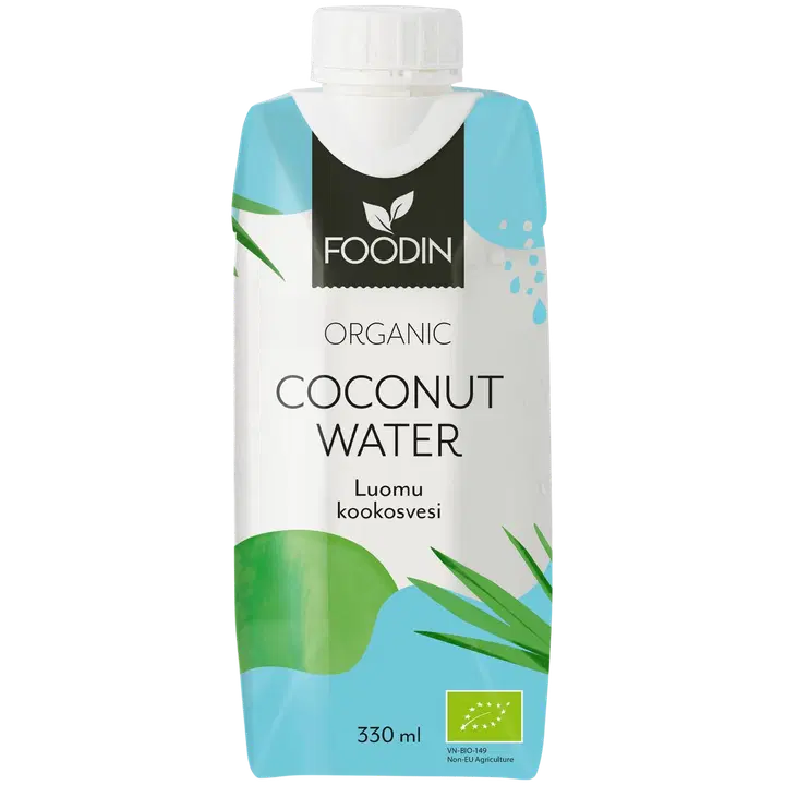 Foodin kookosvesi luomu 330 ml