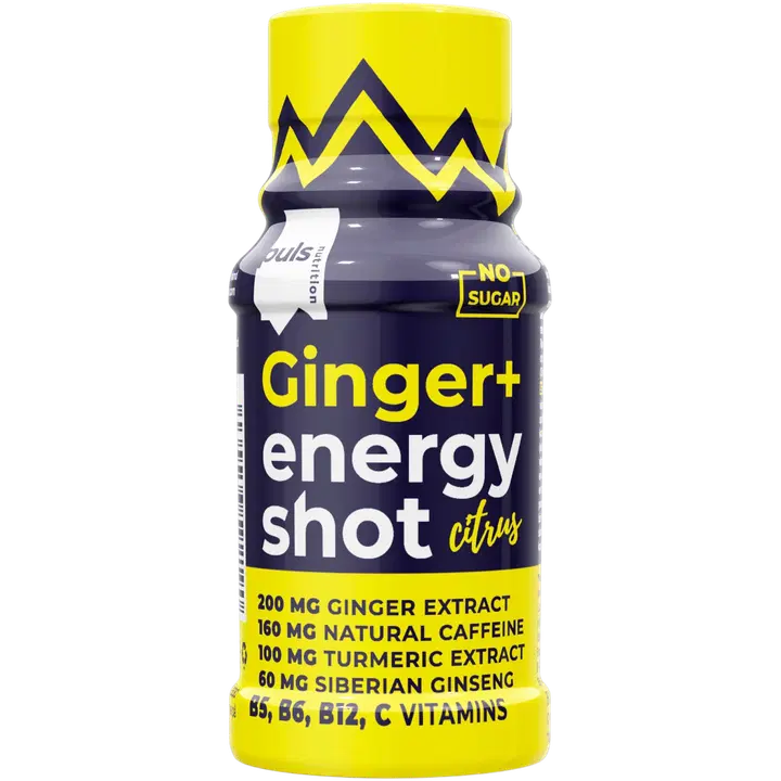 Puls tsitruse-ingveri maitseline energia shot, 60 ml