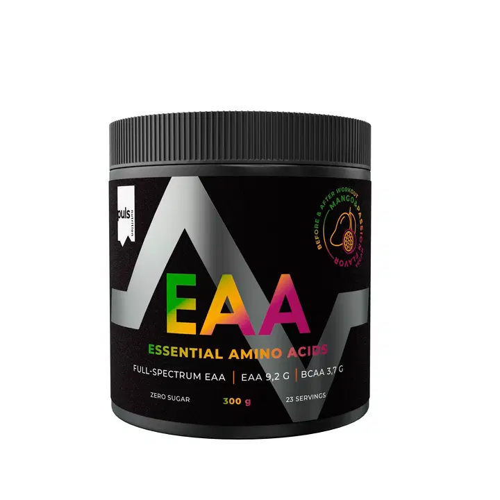 Puls EAA Mango-Passion Fruit aminohappejoogipulber 300 g