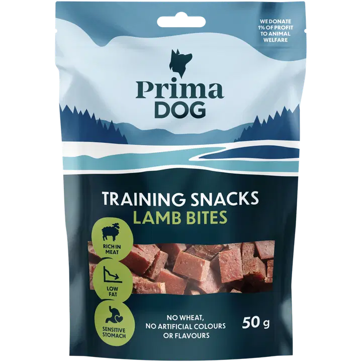 Prima Dog treeningmaius lambalihatükid 50g
