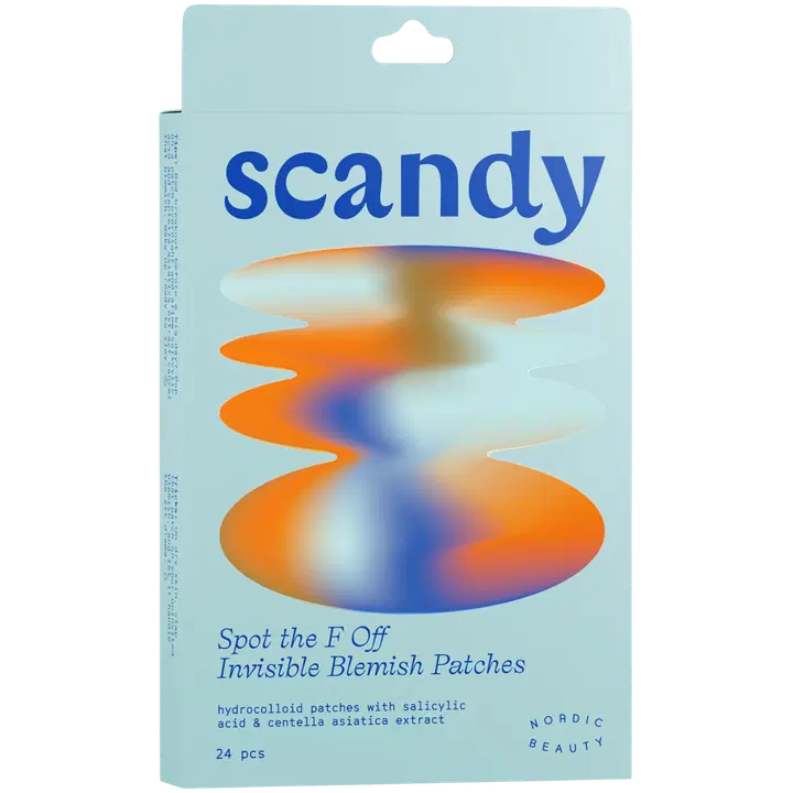 Scandy vistrikeplaastrid Spot The F Off läbipaistvad 24tk