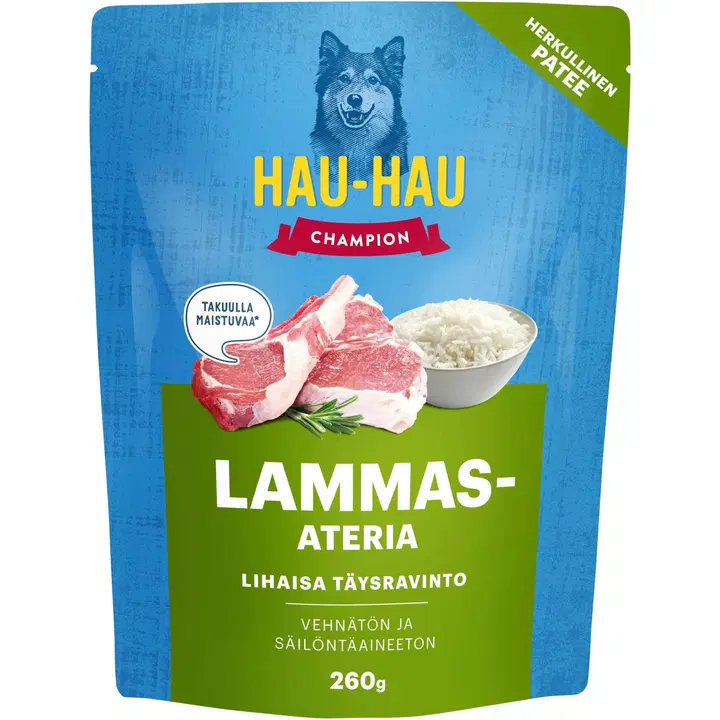 Hau-Hau Champion eine lambalihaga koerale 260g