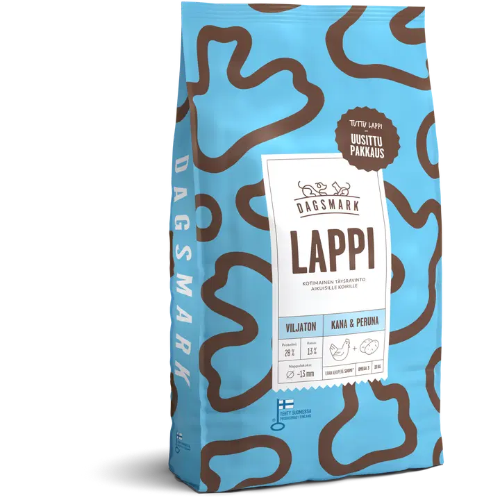 Dagsmark kuivtoit koertele Lappi 10kg