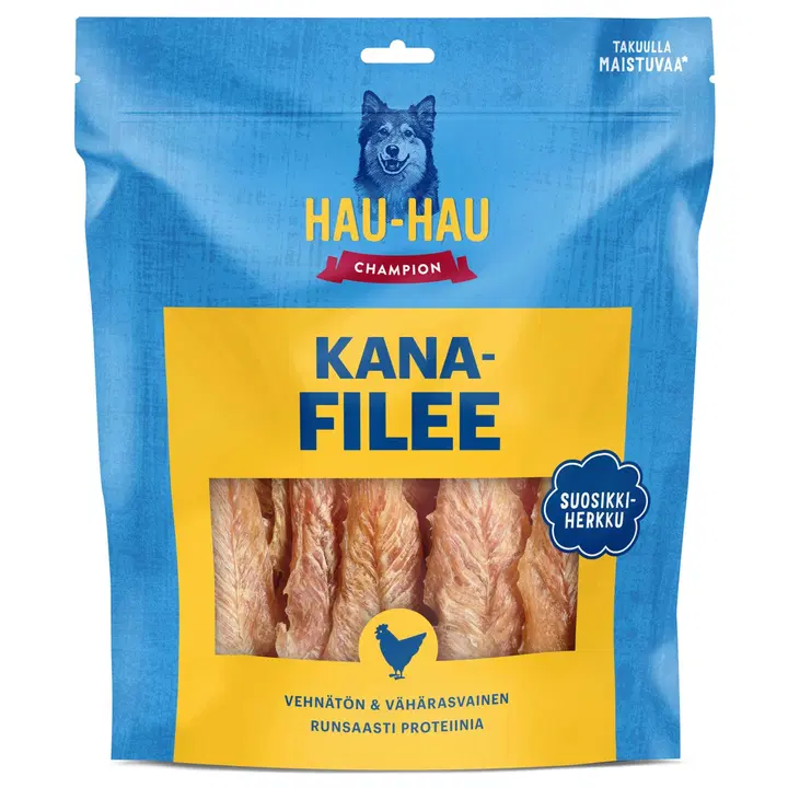 Hau-Hau Champion Kanafilee koertele, 800g
