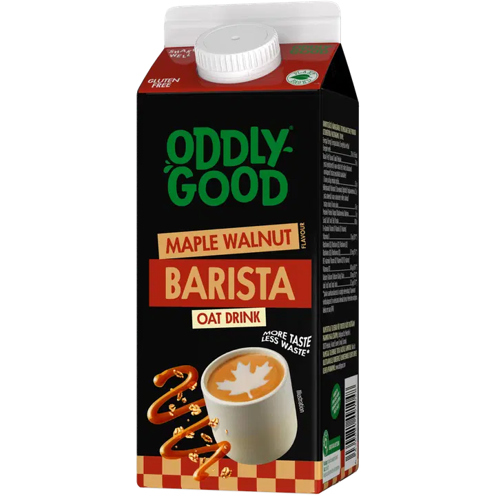 Oddlygood Barista kaerajook vahtrasiirupi-kreekapähkli, gluteenivaba, UHT 750 ml