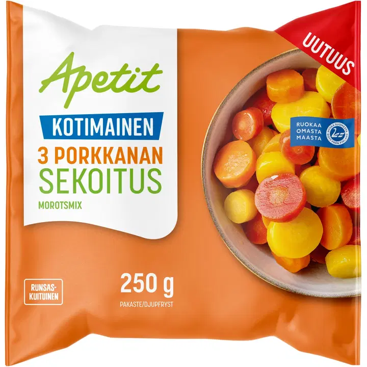 Apetit Kolme porgandi segu 250 g