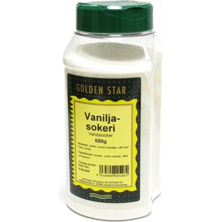 Golden star vanillsuhkur, 680 g