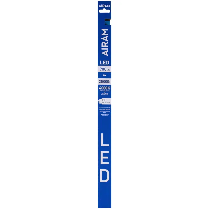 Airam LED-lamp T8/26 9W/840 G13 PEG 59 cm