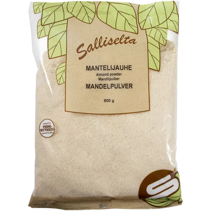 Sallinen mandlipulber 800 g