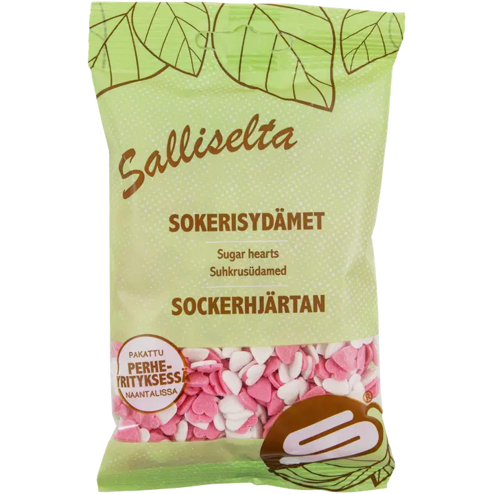 Sallinen suhkrusüdamed, 100g