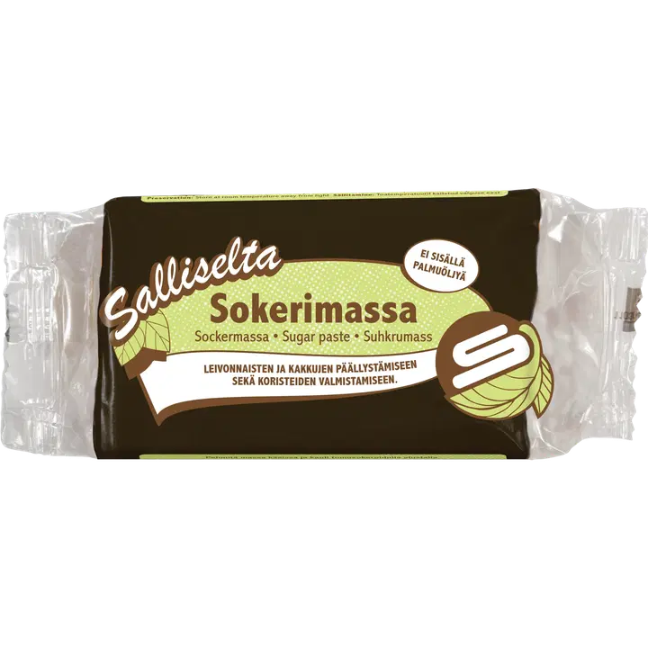Sallinen suhkrumass, must, 250g