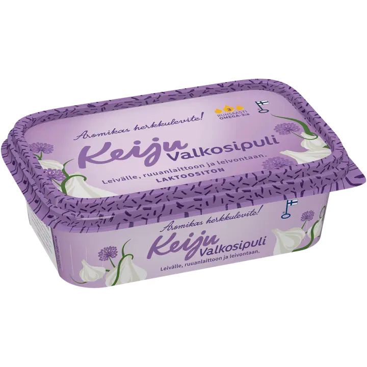 Keiju margariin 60% küüslauguga, laktoosivaba, 250 g