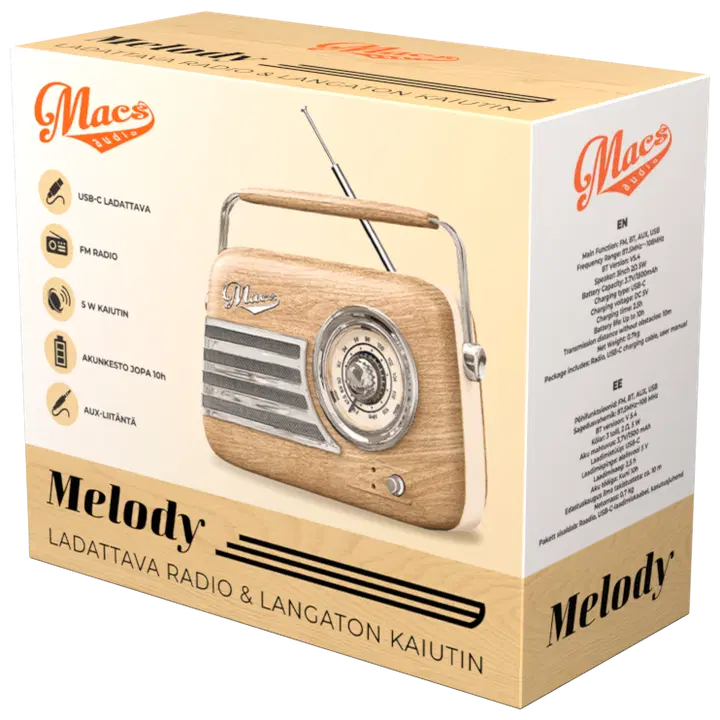 Raadio Macs Melody pruun