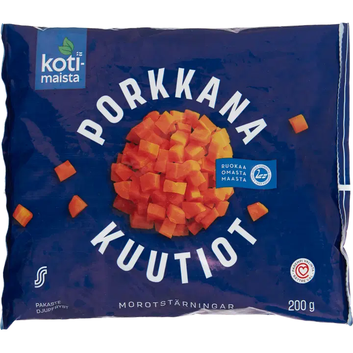 Kotimaista Porgandikuubikud 200 G