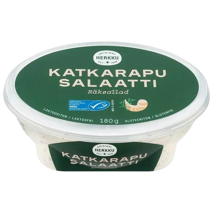 Herkku krevetisalat 180g