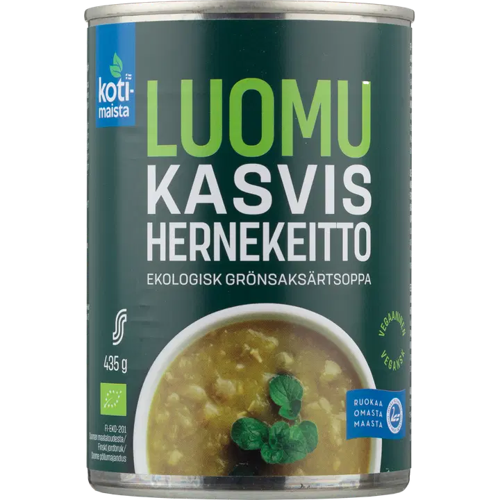 Kotimaista mahe vegan hernesupp 435g