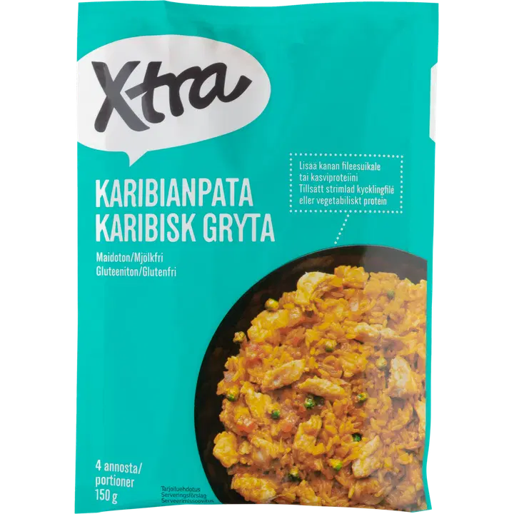 Xtra riisi, puu- ja aedviljasegu maitseainetega 150g