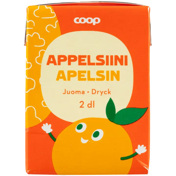 Coop apelsinijook 200ml