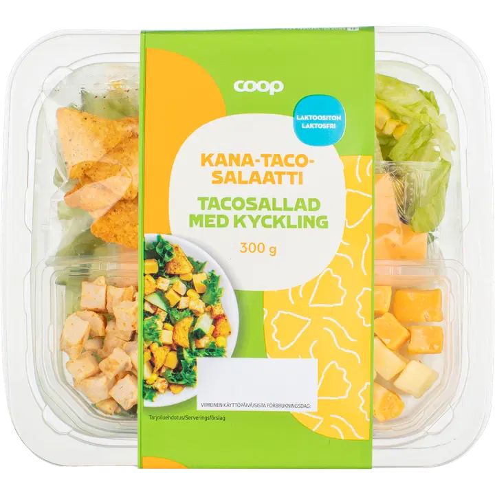 Coop Kana-Taco Salat 300 G