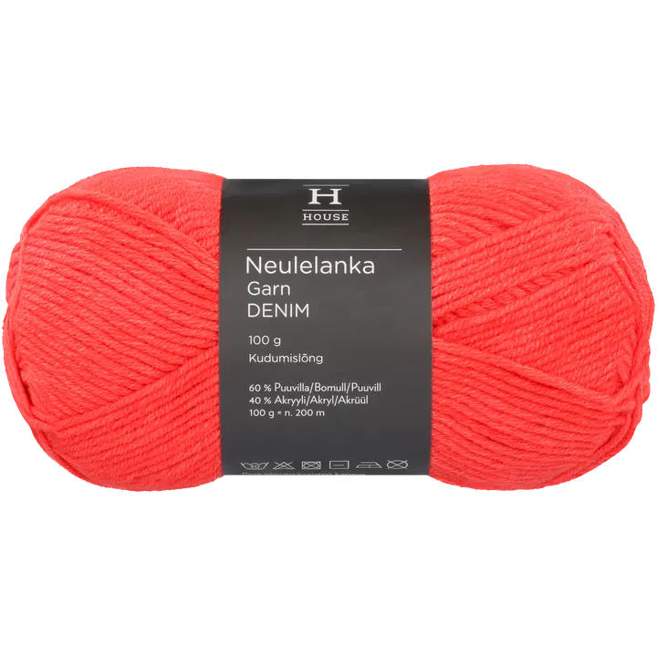 Lõng Denim puuvill-akrüül 100G