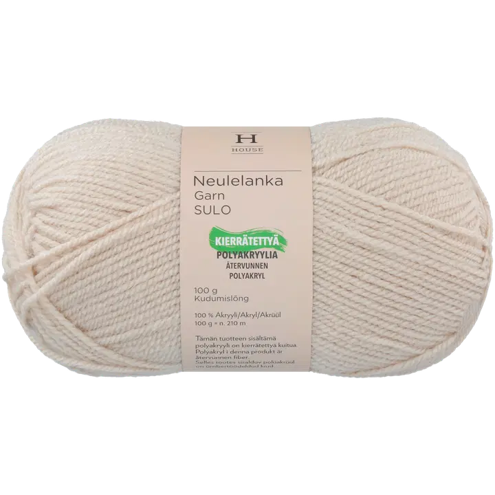 Lõng taaskasutatud akrüül 100G