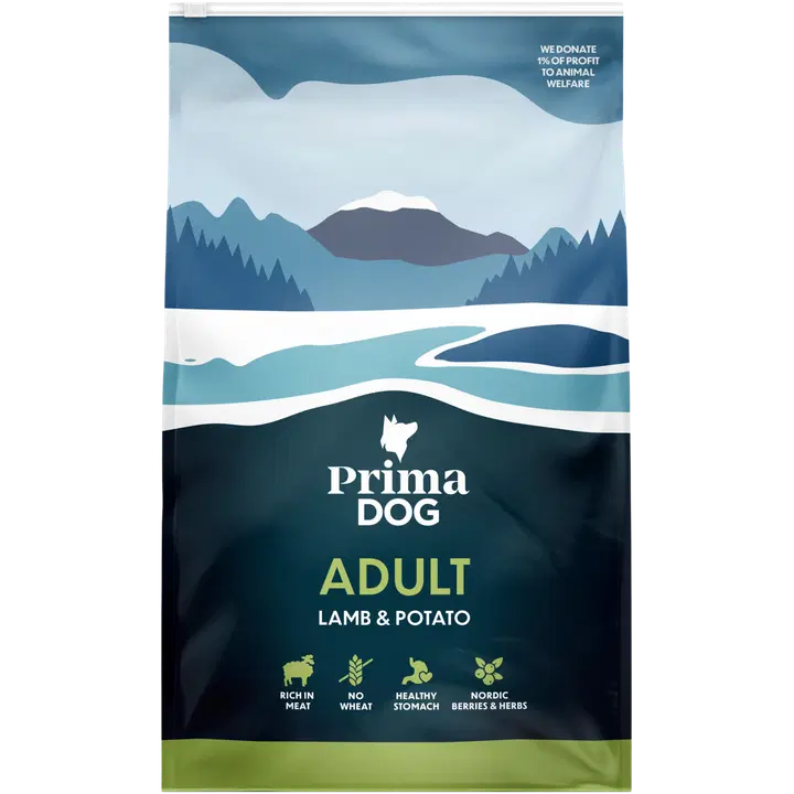 PrimaDog täistoit lammas-kartul 3kg