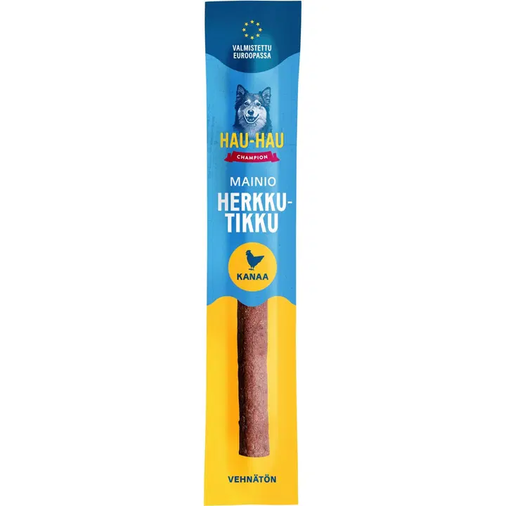 Hau-Hau Champion närimispulk koertele, kana 12g