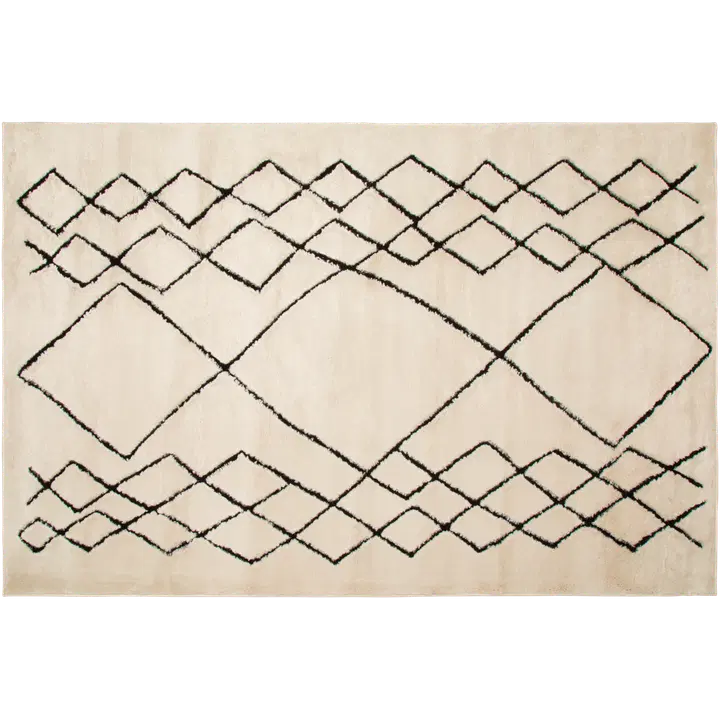 VAIP MOROCCON CHECK 160X230CM BEEŽ
