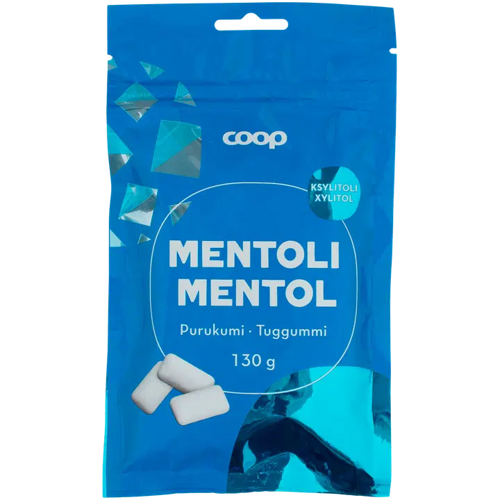 Coop Menthol närimiskummid 130g