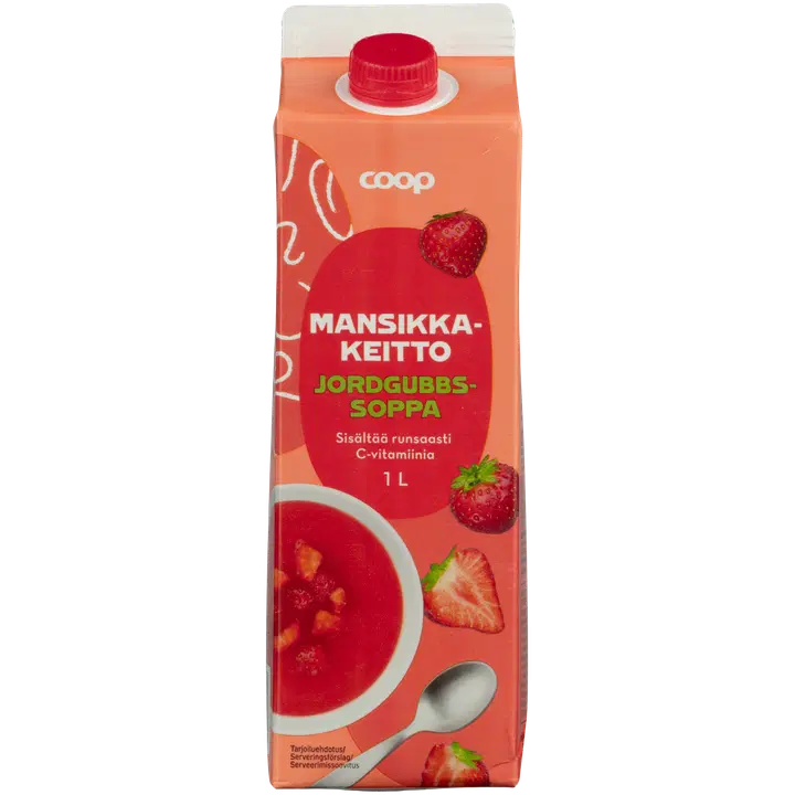 Coop maasikakissell 1 l